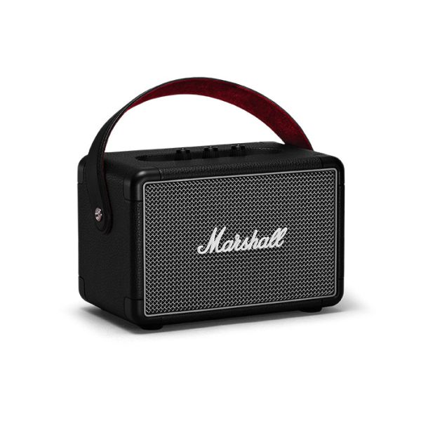 Marshall Kilburn II Portable Bluetooth Speaker BT 5.0 IPX2 Water Resistant with aptX Compatibility, 20Hours Playtime and Iconic Classic Amp Design (Black, Brass) Discount