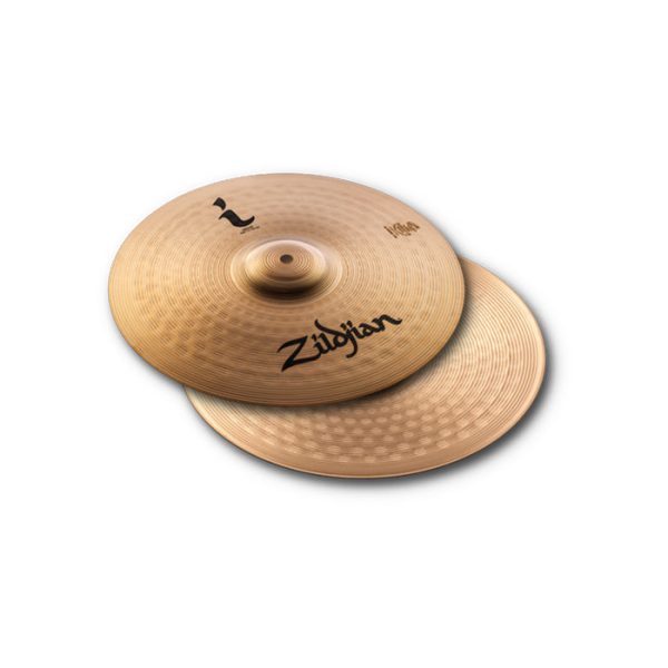 Zildjian I Family 14-inch HiHat Pair Gold Alloy Cymbals with High Pitch Bright Sound for Drums | ILH14HP Online Hot Sale