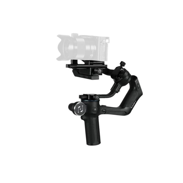 FeiyuTech SCORP C 3-Axis Handheld Gimbal Stabilizer for DSLR & Mirrorless Camera with LCD Touchscreen, 2.5kg Weight Capacity, 13hr Battery Runtime Sale