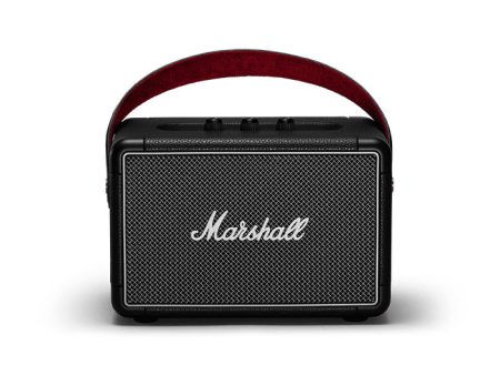 Marshall Kilburn II Portable Bluetooth Speaker BT 5.0 IPX2 Water Resistant with aptX Compatibility, 20Hours Playtime and Iconic Classic Amp Design (Black, Brass) Discount