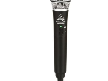 Behringer ULM300USB High-Performance 2.4 GHz Digital Wireless USB Dual Dynamic Microphone System with Dual-Mode USB Receiver, 61m Max. Operating Range, Unidirectional Polar Pattern, 24-hour Battery Life, Onboard Volume & Mute Controls Fashion