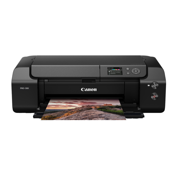 Canon imagePROGRAF PRO-300 Wireless 10-Color Professional Cartridge Photo Printer with LUCIA Pro Ink, Borderless Panorama Printing, CD Printing, 4800DPI High Quality Colored Printing, 3  LCD Touch Display, WiFi and Ethernet Connectivity for Commercial Use Online