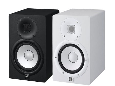 [CLEARANCE] Yamaha HS7 HS7W 6.5  95W 2-Way Bass Reflex Powered Studio Monitor Passive Speaker w  Bi-Amplified Nearfield Monitoring, XLR 3 Pin and 3.5mm TRS AUX Inputs and Room and High Trim Controls for Audio Production and Recording (Black, White) For Sale