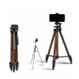 WEIFENG WT-3130 Camera Tripod with Quick Release Plate, 360° Pan & 90° Tilt, 130cm Max. Height, 2.5kg Max. Load Capacity for Smartphone, DSLR, SLR, Mirrorless, Compact, Action Camera Supply