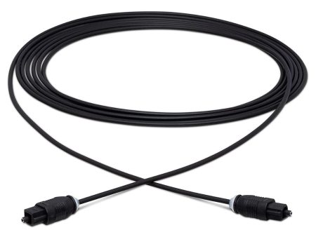 [CLEARANCE] Hosa 3ft   6ft Toslink Male to Male Digital Fiber Optic Cable Compatible with ADAT, S PDIF, Dolby Digital, and DTS Surround Audio | OPT-103, OPT-106 Fashion