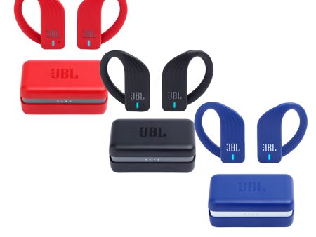 JBL Endurance Peak 28H  Waterproof True Wireless In-Ear Sport Headphones (Red, Blue, Black) Supply