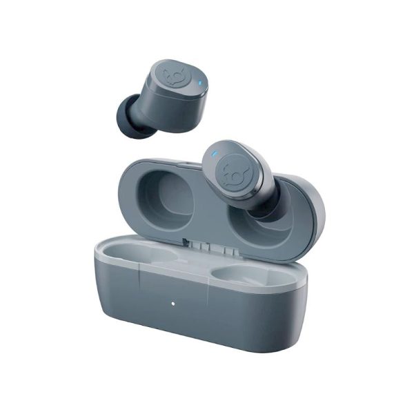 Skullcandy Jib 2 True Wireless Noise Isolation In-Ear Earbuds with Bluetooth 5.0, 33 Hours Battery Life, IPX4 Water Resistant Earphones (Grey, Grey Blue, Black) Fashion