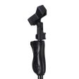 Hercules Quick-N-EZ 66-Inch Transformer Microphone Stand with Clip, Tilt & Height Adjustment, Wide Tripod Base | MS401B Supply