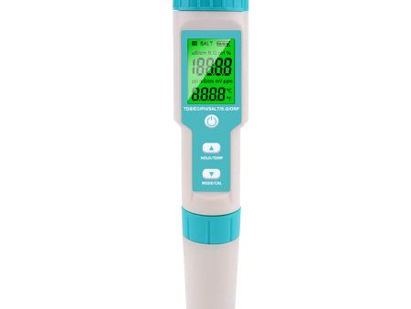 Noyafa Digital 7-in-1 Multi Meter Water Quality Tester PH EC TDS Salinity S.G ORP Temperature PPM Electric Conductivity Salinity | NF-C600 Sale