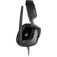 CORSAIR Void Elite Premium Gaming Headset with 7.1 Surround Sound, Flip-Up to Mute Omnidirectional Microphone, iCUE EQ Equalizer App Support and USB Adapter for PC Computer Laptop Gaming Consoles (Carbon) | CA-9011205-AP Online