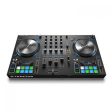 Native Instruments Traktor Kontrol S3 4-Channel 4-Deck DJ Controller Mixer with Built-in Audio Interface, Pro 3 Software, NI Power Supply, USB Cable on Sale