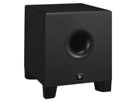 Yamaha HS8S 8  150W 2-Way Bass Reflex Powered Subwoofer Speaker with Extensive XLR and TRS Input Connectors and PHASE Switch for Audio Production and Recording (Black) on Sale