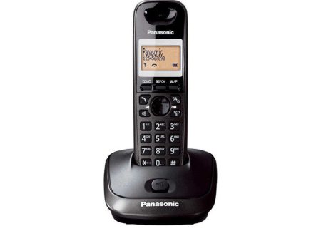 Panasonic KX-TG2511 Wireless Cordless Landline Phone LCD Backlight Telephone with 1.4  Display (Black, Blue, Gray) Hot on Sale