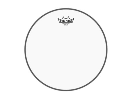 Remo Ambassador 14  Clear Snare No Collar Drum Head with 3 Mylar Clear Film, Full Bodied Marching Sound and Maximum Response & Projection SA-0114-TD For Discount