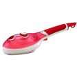 Goodway G-665 870W Portable High Temperature Pressurized Steamer Steam Brush Iron with 100ml Fluid Tank, and Non-Stick Coated Soleplate for Ironing, Disinfection, and Sterilization (Red, Yellow) For Sale