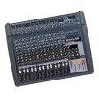 [CLEARANCE] KEVLER XPM-1200 14-Channel 550W X2 Powered Mixer with 12 Mic   Line 1 Stereo Input, AUX Output, 9 Band Graphic EQ with USB Playback   Record Function and Dual 24-Bit DSP Effect Hot on Sale