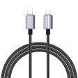 [CLEARANCE] ORICO GQA60 (1m   1.5m   2m) USB Type C to USB Type C Fast Charging Data Cable Type C 20V 3A PD 60W, 480Mbps Transmission Rate, Type C Nylon-Braided Aluminum Alloy for Smartphones, MacBook, Tablet, PC Hot on Sale