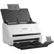 [CLEARANCE] Epson WorkForce DS-770II A4 Color Duplex Sheet-fed High-Speed Document Scanner with ADF, High-Volume Scanning, Auto Size Recognition, Paper Protection, Image Sensor Glass Dirt Detection, and Flatbed Option Online