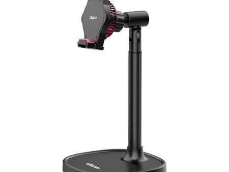 Ulanzi SK-06 Mobile Phone Clip with Cooler Radiator Extendable Holder Stand with 30.5cm Maximum Height, 5-Layer Cooling Devices, Dual Micro-Channel Heat Dissipation, 360 Degree Adjustable Ball Head, Multi-Directional Rotation For Discount