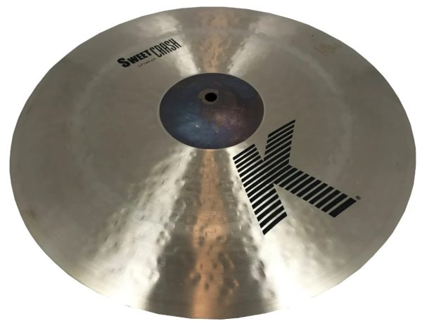 Zildjian K Sweet 16    17  Brass Crash Cymbal with Dark Sweet Tones for Drums | K070 Fashion