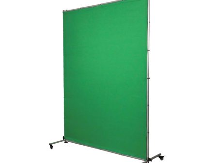 PXEL Collapsible 150x200cm   200x200cm Chroma Key Green Screen Panel Background Backdrop Display Frame with Wheels for Photography, Videography and Vlogging (Available in 150x200cm, 200x200cm) BG-WS1520 BG-WS2020 Cheap