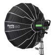 Phottix Rani II 60cm Folding Beauty Dish with Push & Pull Function, Front Diffuser, Inner Baffle and Honeycomb Grid for Photography | PH82765 Fashion