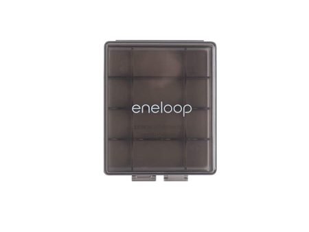 Panasonic Eneloop Pro Storage Case For AA and AAA Battery (Obsidian Grey) Hot on Sale