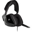 CORSAIR Void Elite Premium Gaming Headset with 7.1 Surround Sound, Flip-Up to Mute Omnidirectional Microphone, iCUE EQ Equalizer App Support and USB Adapter for PC Computer Laptop Gaming Consoles (Carbon) | CA-9011205-AP Online