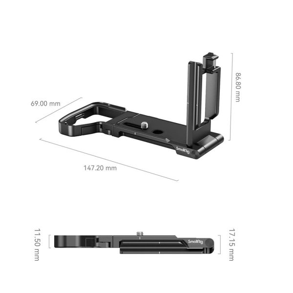 SmallRig Foldable L-Bracket Arca Type Dovetail Design, Foldable Side Plate, 1 4 -20 Threaded Holes for Sony a7 IV, a7R V & a7S III Mirrorless Cameras | 3984 For Cheap