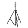 Godox 300F 3-Section Lightweight Aluminum 300CM Light Stand with 3kg Payload, Large Knobs and 1 4 -20 Male Threaded Tips for Studio Lights Sale