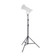 Phottix PX200 79  3-Section Aluminum Light Stand with 1.5kg Load Capacity & Spring-Cushioned Sections for Studio Lighting | PH88194 Online Sale