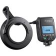 Godox MF-R765+ 49 to 77mm Dental Macro Ring Lens Flash with Wireless Trigger and 8 Lens Adapter Ring Sizes for Dental Photography Fashion