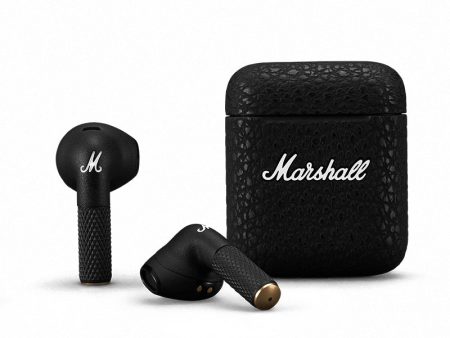 Marshall Minor III Bluetooth 5.2 Earbuds with Wireless Charging, 25hrs Playback Time and Iconic Brand Design Online Sale