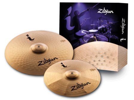 Zildjian I Family Expression Traditional Cymbal Pack with 14  Trash Crash HiHat Top and 17  Crash for Drums | ILHEXP1 Discount