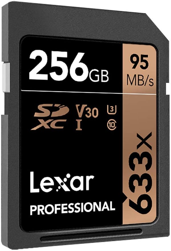 Lexar Professional High Speed SDXC Memory Card with 256GB Memory Capacity LSD256CBAP633 Online now