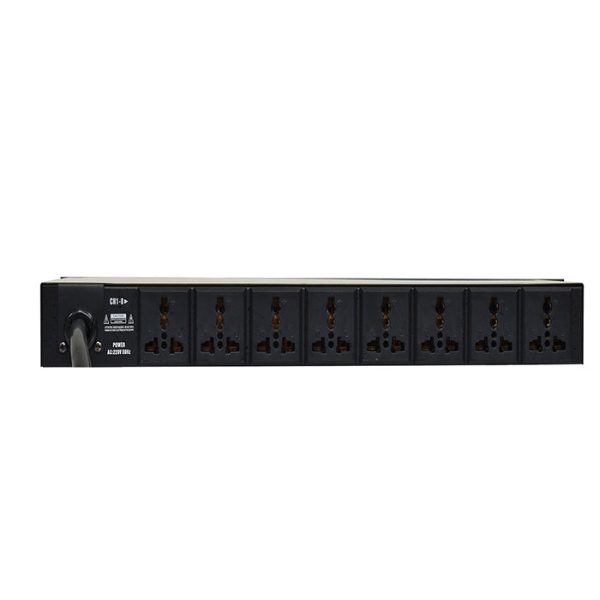 KEVLER PCS-410 10-Outlet Socket Power Sequencer Processor with Line Voltage and Voltmeter LCD Display and Direct Bypass Switch Online now