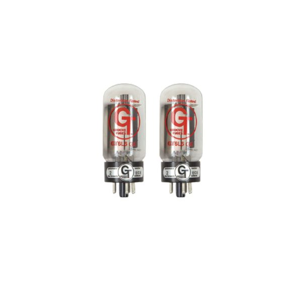 Fender GT-6L6-GE 25W Medium Power Pentode Groove Tubes Matched Pair for Professional Amplifiers | 5550113503 Online Hot Sale