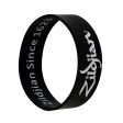 Zildjian Silicone Wristband Bracelet Baller for Drummers and Musicians (Black) | T4543 Supply