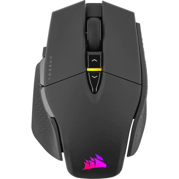 [CLEARANCE] CORSAIR M65 iCUE RGB Ultra 26,000 DPI Tunable FPS Wireless Gaming Mouse with Adjustable Weights, 8 Programmable Buttons, Wired, BT and Slipstream Connectivity and 120Hrs Max Battery Life (Black, White) | CH-9319411-AP2 CH-9319511-AP2 For Sale