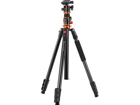 K&F Concept KF09 Series 2-in-1 Aluminum Multifunctional Camera Tripod Monopod Detachable 90  2.3m Transverse Center with Inverted & Overhead Shooting, 10kg Load, Twist Lock, 28mm Metal Ball Head for DSLR SLR, Mirrorless Camera | KF09-119 Online now