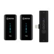 [CLEARANCE] Boya BY-XM6 2.4 GHz Dual Channel Wireless Omnidirectional Microphone System with Lightning Connector, 100m Range Operation, OLED Screen | S3, S4 Online