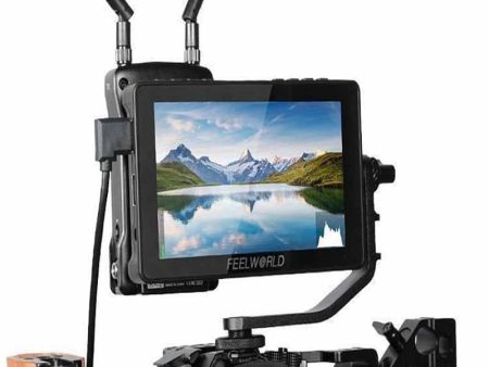 FEELWORLD F5 PROX 5.5 Inch Camera Field Monitor 3D LUT 1600-nit Full-HD IPS LCD Touch Screen Display Panel with 4K UHD HDMI Input & Output Loop, L-Series Battery Plate, Cold Shoe Tilt Arm for DSLR, SLR, Mirrorless Camera Fashion