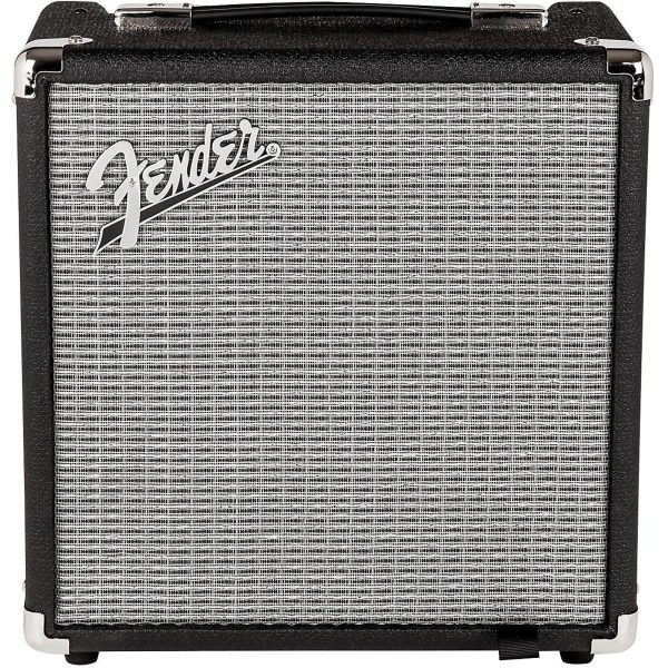 Fender Rumble 15 Electric Bass Combo Amplifier 15watts 120V (230V EUR) Lightweight with 8in Speaker Three-band EQ Headphone Output For Cheap