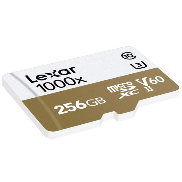 [CLEARANCE] Lexar 256GB 1000X MicroSDHC UHS-II, Upto 150MB s Read 90MB s Write C10 V60 U3 LSDMI256CB1000A Supply