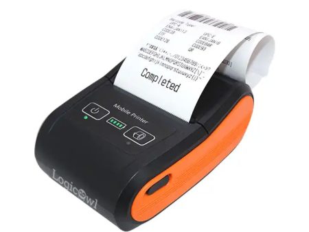 LogicOwl OJ-H22 Portable Thermal Bluetooth Receipt Printer with Built-In Paper Cutter, and Wireless and USB-C Connectivity For Cheap