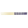 Zildjian ZASRS 5A Ringo Starr Purple Dip Signature Artist Series Hickory Drumsticks with Long Taper and Oval Tip Online Sale