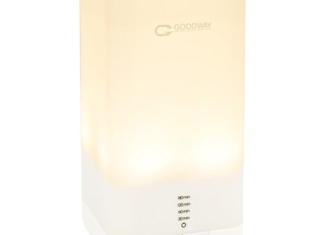 Goodway  15W Aroma Essential Oil Humidifier with 200ml Fluid Tank, Integrated Timer Function, and Three-Step LED Lighting GHM-02201 on Sale