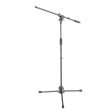 PROEL Die Hard DHPMS40 Professional Boom Microphone Stand with 3 8  to 5 8  Thread Adapter, 1.69m Max Height, and Die-Cast Aluminum Construction for Live Performances and Events For Discount