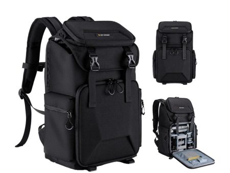 K&F Concept Beta 22L Medium Hard Shell Photography Digital Camera Backpack Bag with 15 inch Laptop Compartment & Built-in Rain Cover for DSLR, Mirrorless Camera, Lens, Tablet, iPad, MacBook, Drone, DJI, Canon, Nikon, Panasonic, Fujifilm Sale