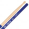 Vic Firth SHAR2 Gavin Harrison Signature Royal Blue Lacquer Hickory Blended Tip Drumsticks with Medium Taper for Drums and Cymbals Supply